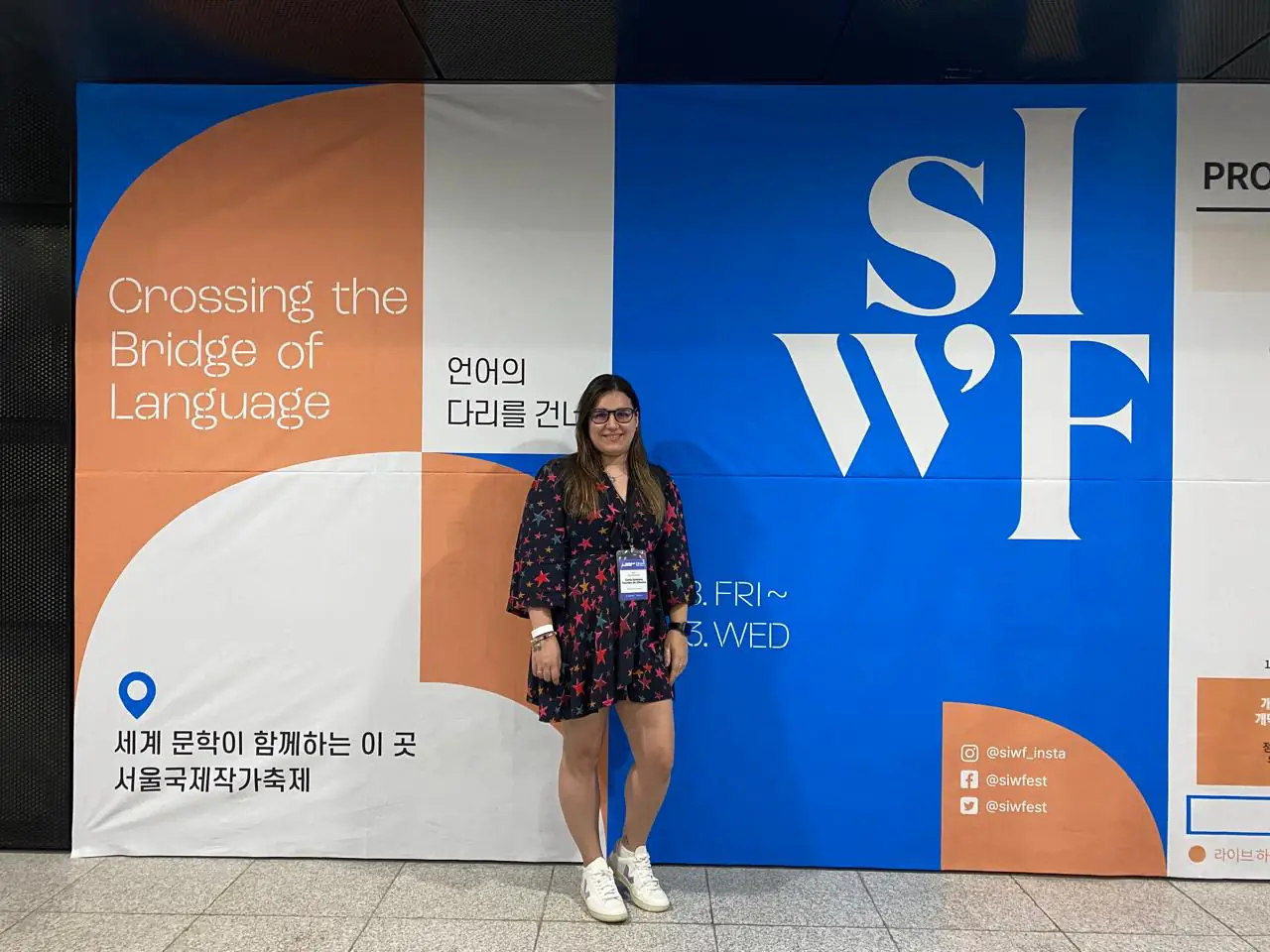 Representante brasileira no K‑Literature Fellowship